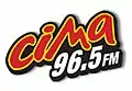 WRXD old logo when it was WCMA-FM and branded as 1980s' pop music station "Cima 96".