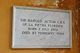 Harold Acton