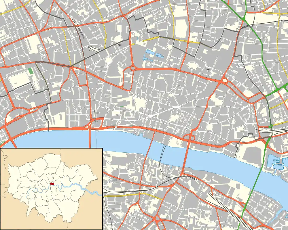 2017 London Bridge attack is located in City of London