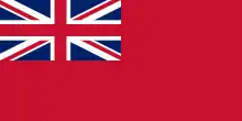 Merchant navy Ensign of the UK