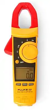 A Fluke 337 clamp multimeter