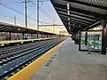 Claymont station, facing south