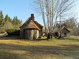 The restored village of Clédat