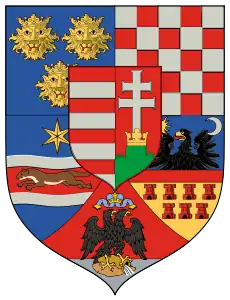 Coat of arms of Transleithania (1868–1915)