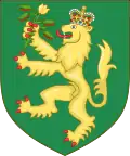 Coat of arms of Alderney (part of the Bailiwick of Guernsey)