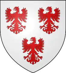 Shield of the de Courcy family