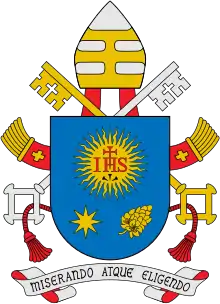 Francis's coat of arms