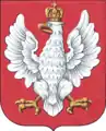 Coat of arms of the Kingdom of Poland.