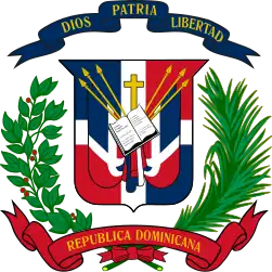 Coat of arms of the Dominican Republic