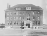 Cobb Divinity School building once funded by Deacon L.W. Anthony (Alfred Anthony's father)