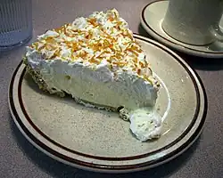 Coconut cream pie