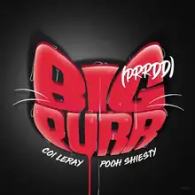 Cover art featuring the song title written in the shape of a cat's face