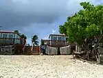 Boardwalk at Coki Beach.