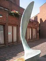 'Finback' sculpture by Ben Barrell