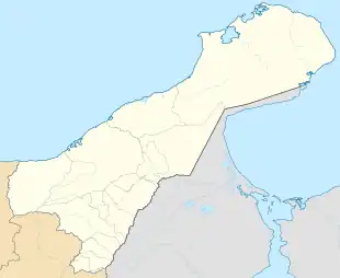 Cerrejón is located in La Guajira Department