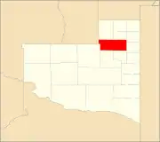 Location of Conhelo Department within La Pampa Province