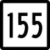 Route 155 marker