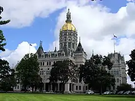 Connecticut State Capitol, Hartford, Connecticut (1872–78).