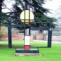 Construction (Crucifixion): Homage to Mondrian, 1966, by Barbara Hepworth