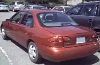 Ford Contour GL, rear view