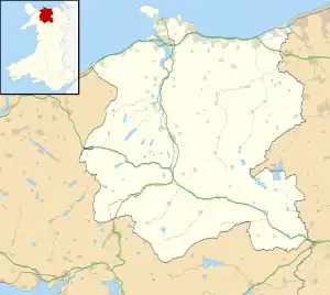 Llanfair Talhaiarn is located in Conwy