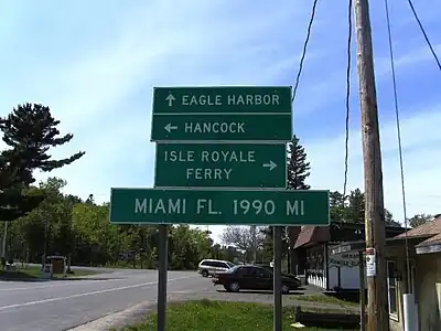 Only 1,990 miles from Copper Harbor to Miami