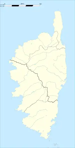 Moltifao is located in Corsica