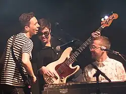 Vulfpeck performing in Portland, Oregon, 2017