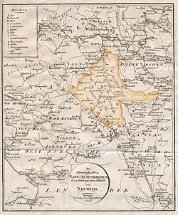 The county in 1805