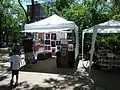 Vendors at Crafts Fair at Van Vorst Park