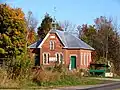 Old school building in Crosby