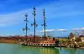 Traditional cruise ships for Manavgat