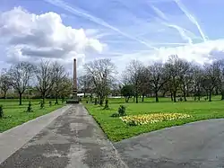 The obelisk in Crumpsall Park