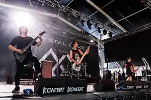 Crystal Lake performing at Full Force in 2019