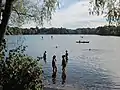 The unofficial swimming area at Cronin's Cove