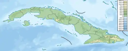 Cayo Saetía is located in Cuba