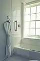 Guestroom robe and shower