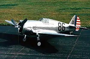 Curtiss P-36A Hawk in the markings of the aircraft flown by Rasmussen during the Pearl Harbor attack