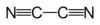 Skeletal formula of cyanogen