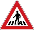 A 11: Pedestrian crossing