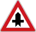 P 1: Junction with minor roads