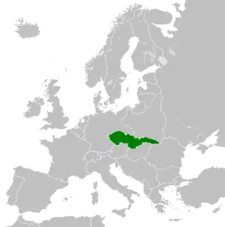 The Czechoslovak Republic in 1938