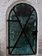 Door to the mausoleum