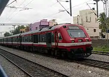 An aerodynamic-designed DEMU train