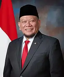 Speaker of the DPD La Nyalla Mattalitti