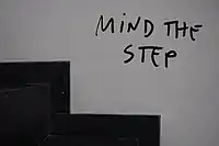 Dan Perjovschi- Mind the step, Van Abbemuseum, 2010