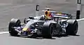 David Coulthard driving the Red Bull RB3 at the 2007 British Grand Prix