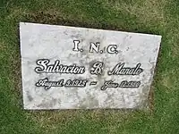 Salvacion B. Manalo grave