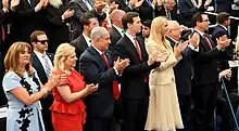 Image 47Dedication ceremony of the Embassy of the United States in Jerusalem in 2018 (from History of Israel)
