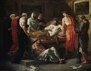 Last Words of the Emperor Marcus Aurelius, 1844, Musée des Beaux-Arts de Lyon